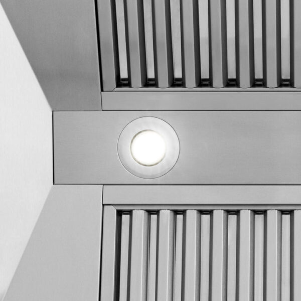 ZLINE Island Mount Range Hood in Stainless Steel with Built-in ZLINE CrownSound Bluetooth Speakers (GL5iCRN-BT) - Image 3
