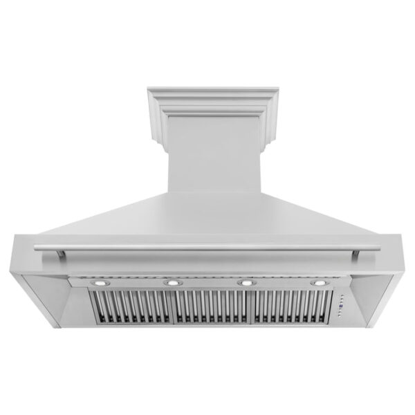 ZLINE 48 in. Stainless Steel Range Hood with Stainless Steel Handle (8654STX-48) - Image 9