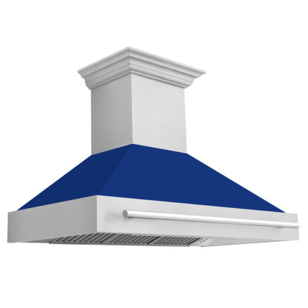 ZLINE 48 in. Stainless Steel Range Hood with Stainless Steel Handle (8654STX-48) - Image 5