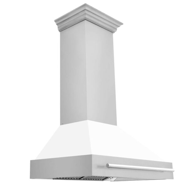 ZLINE 36 in. Stainless Steel Range Hood with Stainless Steel Handle (8654STX-36) - Image 2