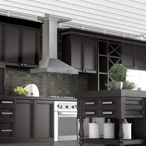 ZLINE Wall Mount Range Hood in Fingerprint Resistant Stainless Steel (8KL3S) - Image 2