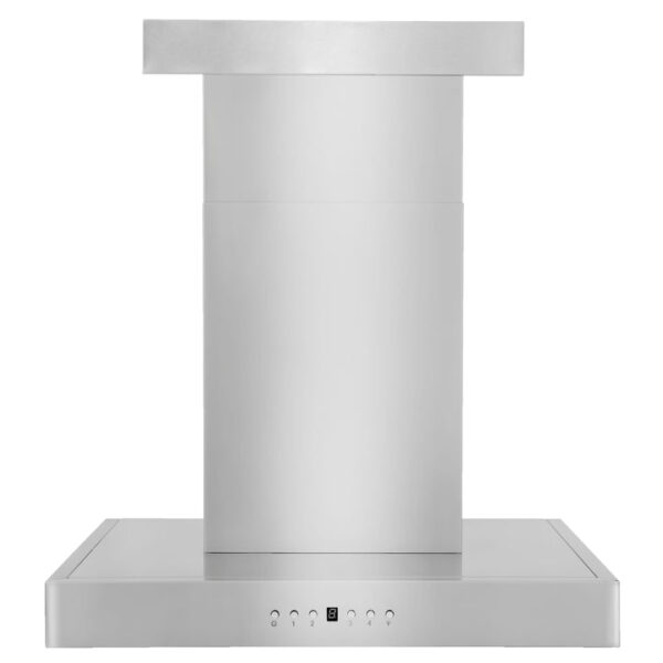 ZLINE Convertible Vent Wall Mount Range Hood in Stainless Steel with Crown Molding (KECRN) - Image 8