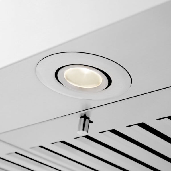 ZLINE Convertible Vent Wall Mount Range Hood in Stainless Steel with Crown Molding (KECRN) - Image 7