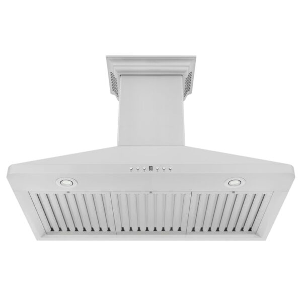 ZLINE Wall Mount Range Hood in Stainless Steel with Built-in ZLINE CrownSound Bluetooth Speakers (KF1CRN-BT) - Image 6