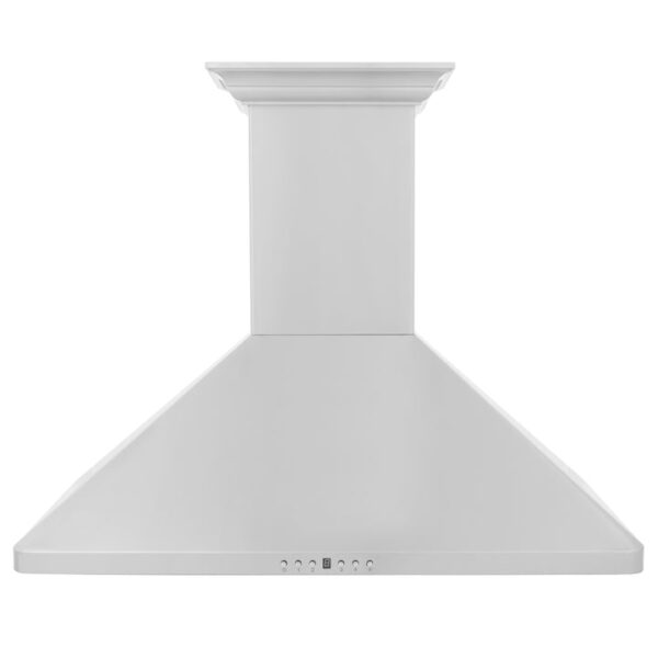 ZLINE Wall Mount Range Hood in Stainless Steel with Built-in ZLINE CrownSound Bluetooth Speakers (KF1CRN-BT) - Image 7
