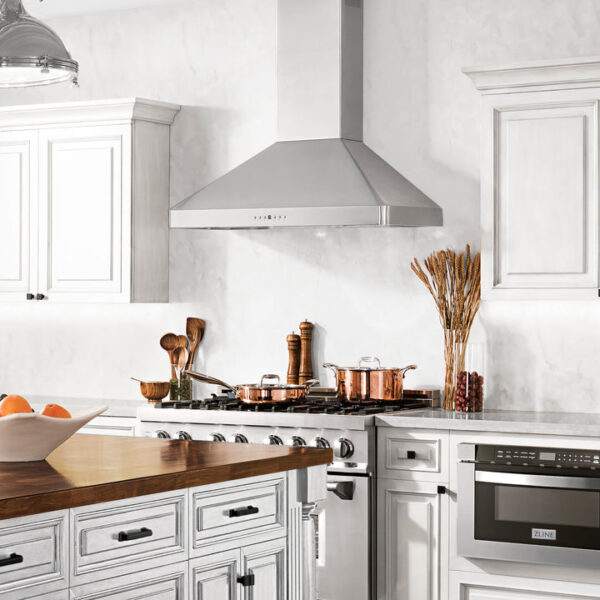 ZLINE Convertible Vent Wall Mount Range Hood in Stainless Steel (KF2) - Image 8