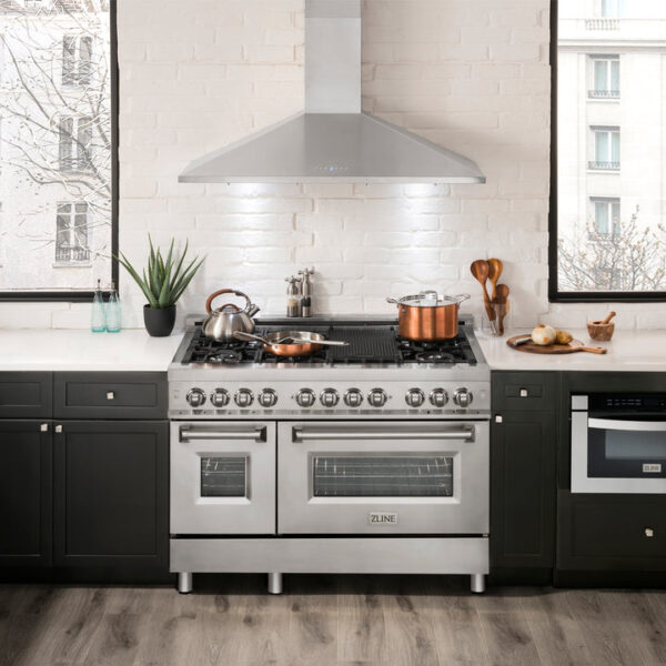 ZLINE Convertible Vent Wall Mount Range Hood in Stainless Steel (KL2) - Image 5