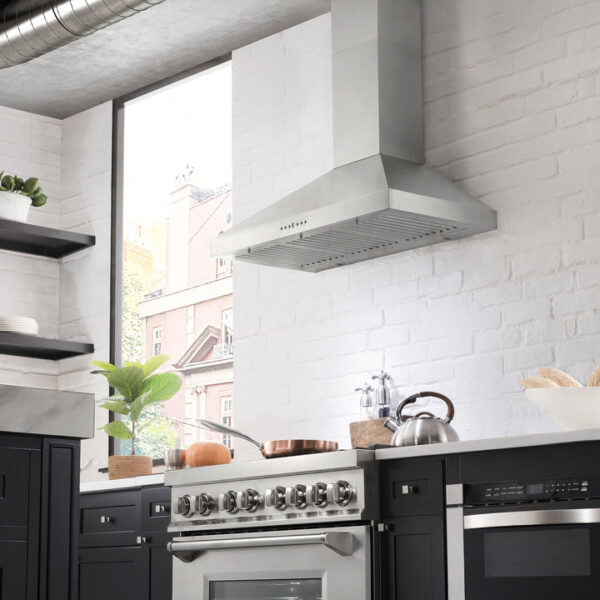 ZLINE Convertible Vent Wall Mount Range Hood in Stainless Steel (KL3) - Image 10