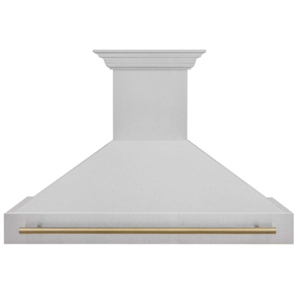 48 in. ZLINE Autograph Edition Fingerprint Resistant Stainless Steel Range Hood (8654SNZ-48) - Image 2