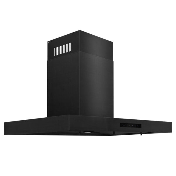 ZLINE Convertible Vent Wall Mount Range Hood in Black Stainless Steel (BSKEN) - Image 6