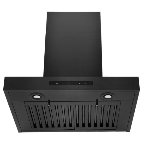 ZLINE Convertible Vent Wall Mount Range Hood in Black Stainless Steel (BSKEN) - Image 11