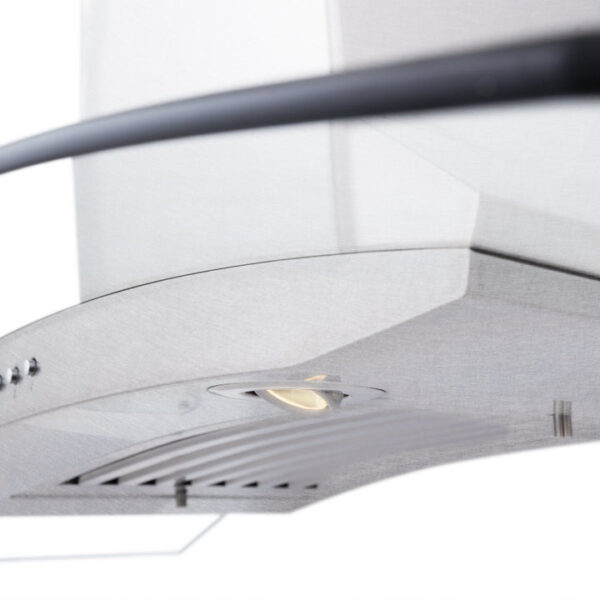ZLINE Ducted Wall Mount Range Hood in Fingerprint Resistant Stainless Steel & Glass (8KN4S) - Image 5