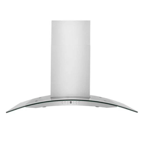 ZLINE Convertible Vent Wall Mount Range Hood in Stainless Steel & Glass (KN4) - Image 9