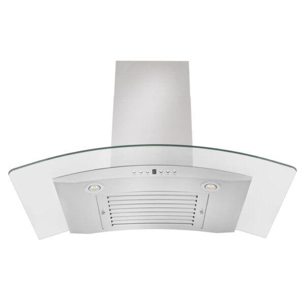 ZLINE Convertible Vent Wall Mount Range Hood in Stainless Steel & Glass (KN4) - Image 8