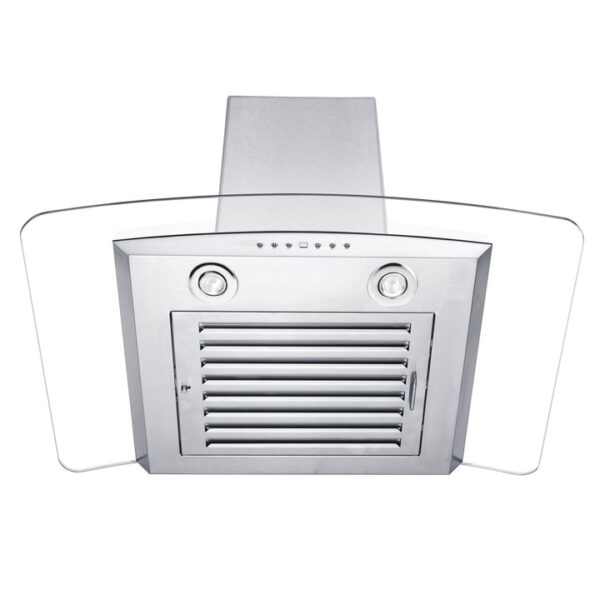 ZLINE Convertible Vent Wall Mount Range Hood in Stainless Steel & Glass (KZ) - Image 7