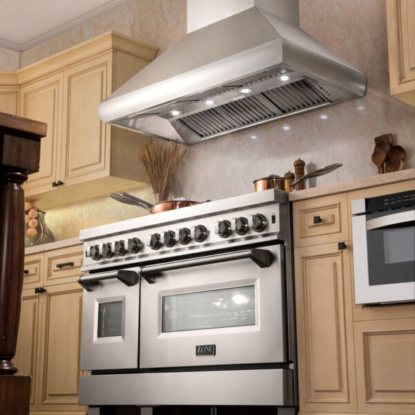 ZLINE Wall Mount Range Hood in Stainless Steel - Includes Remote Blower Options (687-RD/RS) - Image 10
