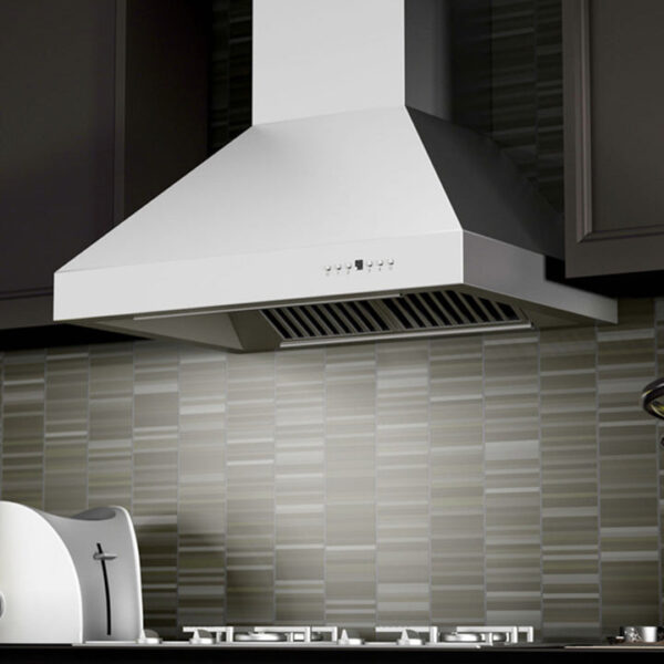 ZLINE Wall Mount Range Hood in Stainless Steel - Includes Remote Blower 400/700CFM Options (697-RD/RS) - Image 4