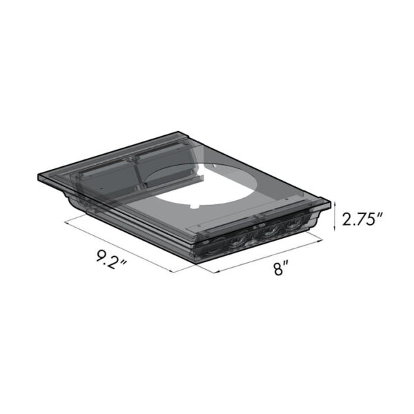 ZLINE CrownSound Ducted Vent Wall Mount Range Hood in Stainless Steel with Built-in Bluetooth Speakers (KBCRN-BT) - Image 2