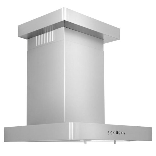 ZLINE Convertible Vent Wall Mount Range Hood in Stainless Steel with Crown Molding (KECRN) - Image 14