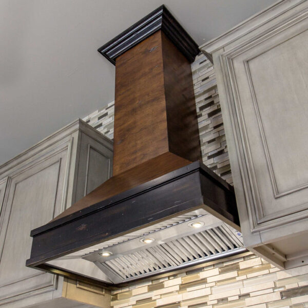 ZLINE Wooden Wall Mount Range Hood in Antigua and Hamilton - Includes Motor (329AH) - Image 5