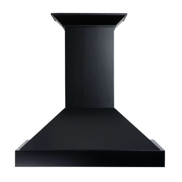 ZLINE Convertible Vent Wooden Wall Mount Range Hood in Black (KBCC) - Image 11
