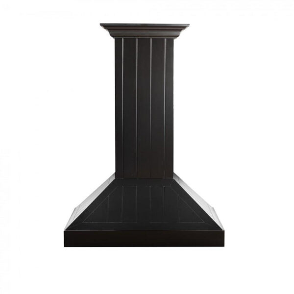 ZLINE Wooden Wall Mount Range Hood In Black - Includes Motor (KPCC) - Image 8
