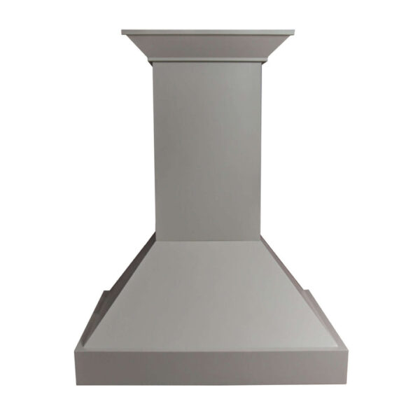 ZLINE Convertible Vent Wooden Wall Mount Range Hood in Gray (KBUU) - Image 9