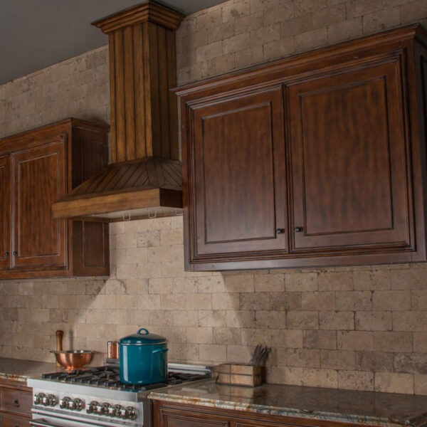 ZLINE Wooden Wall Mount Range Hood In Rustic Light Finish - Includes Motor (KPLL) - Image 4