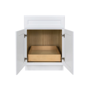 FC-ROT27 — Natural Clear Coated Framed Cabinet Roll Out Tray W22 13/16" H4 1/16" D21"