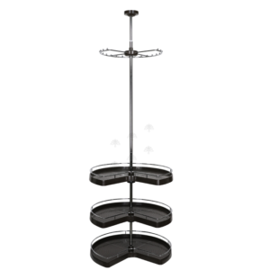 CA-F3083 — Closet Accessory Filatore Hanger & Rotation Adjustable Shelf Combo 30"DIA 75"-83"H