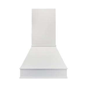 OTH-WHC36WH — Wooden Hood Classic White Finish W37" H55 3/4" D23 1/2"