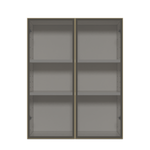UC-WMG2430-CB — Aluminum Glass Wall Cabinet, Champagne Bronze · 24 × 30 × 12 in.