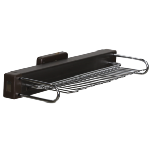 CA-C417 — Closet Accessory Cravatta Side-Mounted Pull Out Tie Rack 4"W 6.5"H 17.5"D