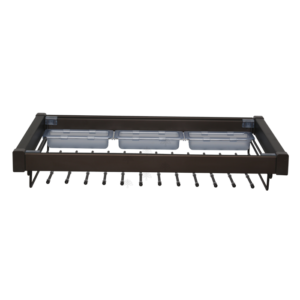 CA-SA30 — Closet Accessory Solido-A Non-Slip Pant Rack With Top Storage 30"W 5"H 19"D